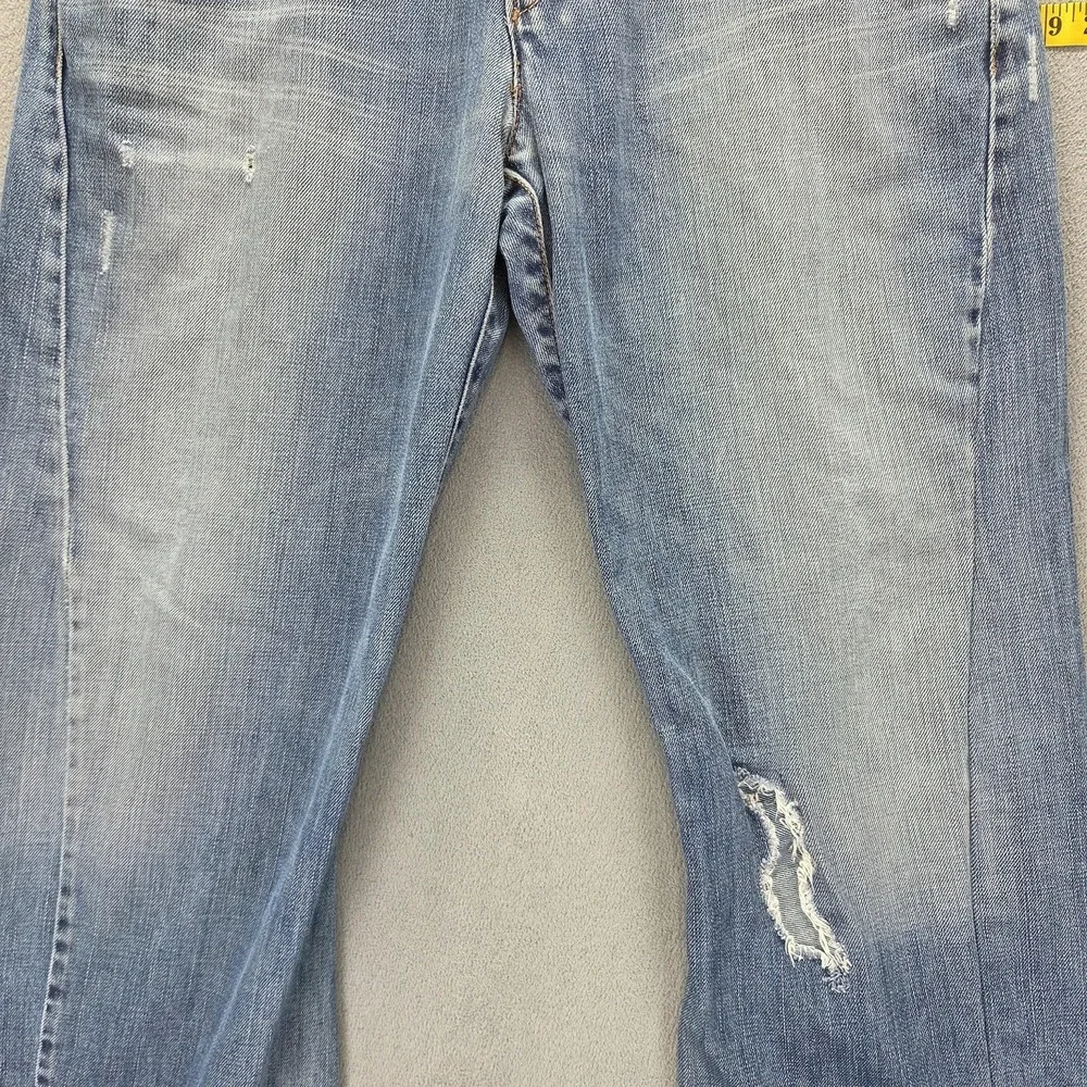VTG Levis Engineered Jeans Mens Blue Twisted Button Fly Medium Wash Fits 32x30